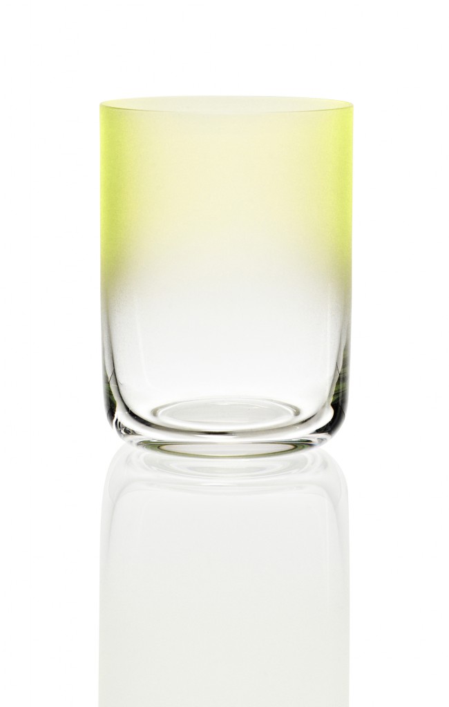 Colour Glass water high yellow gradient
